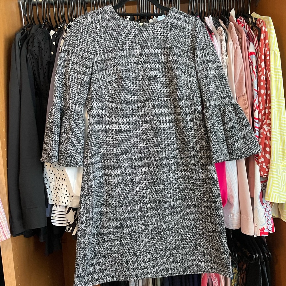 Calvin Klein houndstooth sheath